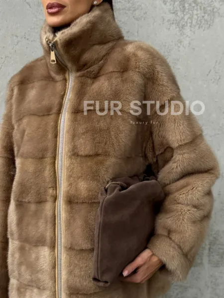 Норковая куртка - фото 2