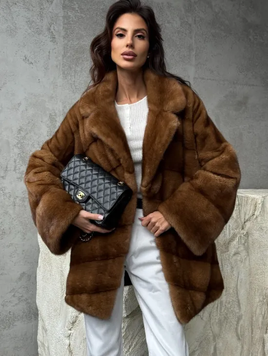 Полушубок норковый - автоледи - фото 0