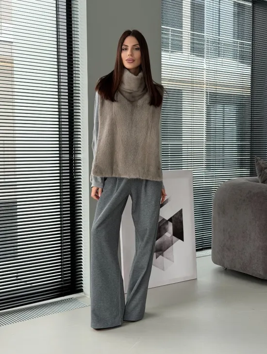 Норковая манишка «весна 2026» - фото 10